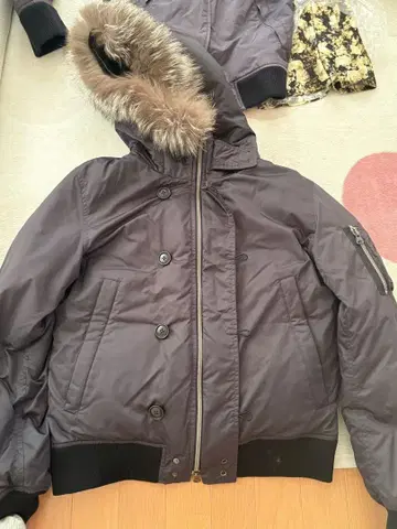UNITED ARROWS MA-1 자켓 다크 그레이