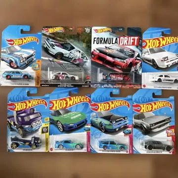 핫휠 실비아 드리프트 AE86 토레노 블루버드 RX-7