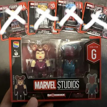 제일복권 MARVEL STUDIOS 베어브릭 6체 세트