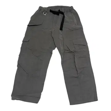 Y-3 그레이 카고 팬츠 누비아