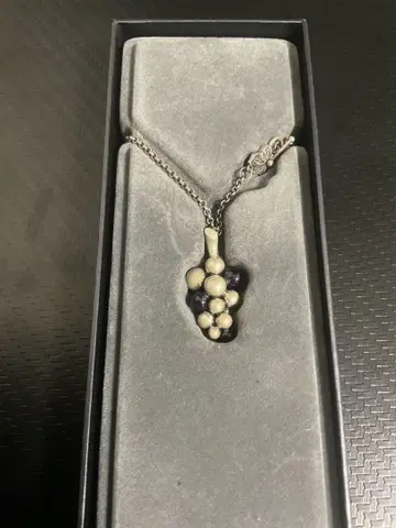 GEORG JENSEN 문라이트 그레이프 목걸이 자수정 SV925