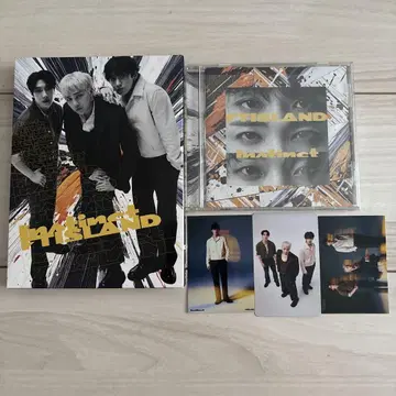 FTISLAND Instinct 초회 한정판 일반ver 재진 스티커