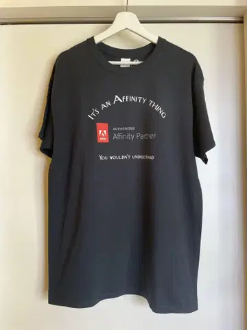 Adobe T셔츠 L 기업용