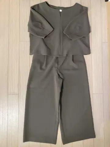 Ballsey 팬츠 셋업 사이즈 36 34 카키