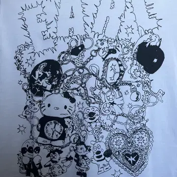 EARL SKATEBOARDS 키티t셔츠