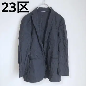 23KU 남성용 자켓 아우터 마 혼방 얇은 소재 네이비 46