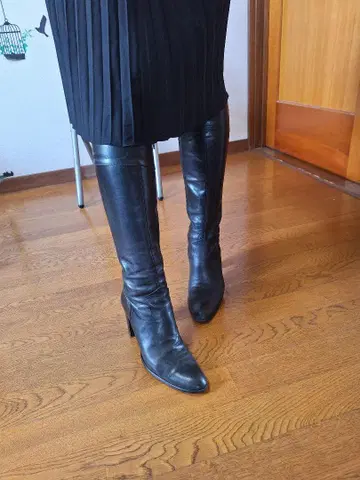 다이애나 롱 부츠 블랙 24.5cm