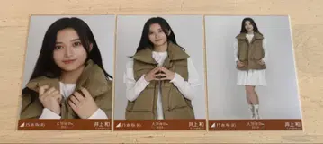 노기자카46 브로마이드 이노우에 와카나 다운 베스트 3종 컴프