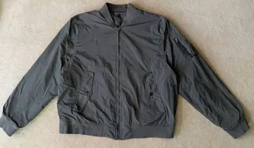 James Perse 올리브 그린 봄버 자켓