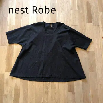 네스트로브 캐시미어 혼방 울 풀오버 티셔츠