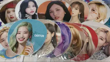 TWICE 미나 다현 부채