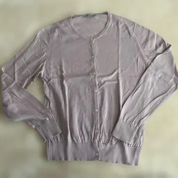 JOHN SMEDLEY 연보라 가디건 M