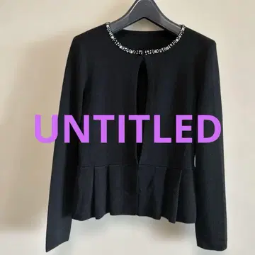 UNTITLED 비쥬 가디건