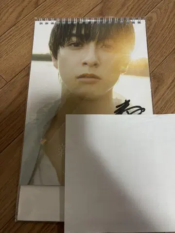 신하라 타이스케 역대 달력 사인 포함