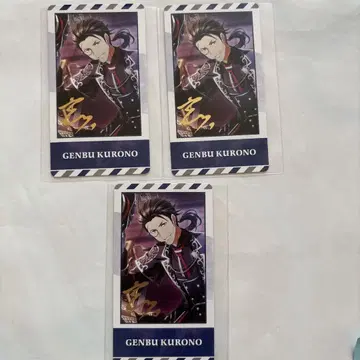 SideM 티켓 컬렉션 금박 전시회 블랙 현무