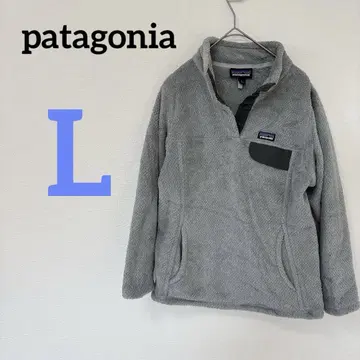 patagonia [ L ] 티셔츠 긴팔 그레이 플리스 자켓
