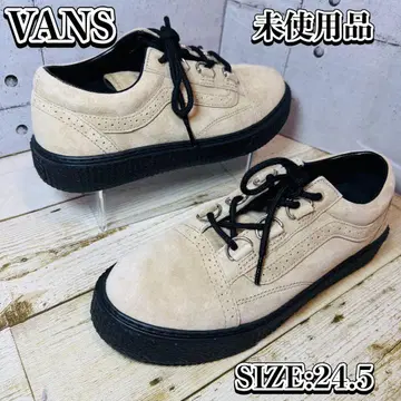 [ 초레어 ] VANS 반스 베이지 스웨이드 올드스쿨 24.5