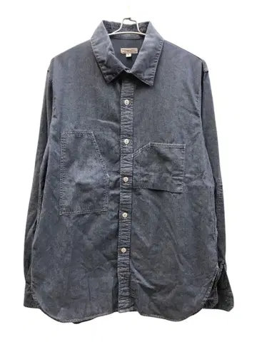 ENGINEERED GARMENTS 워크 셔츠 샴브레이 L