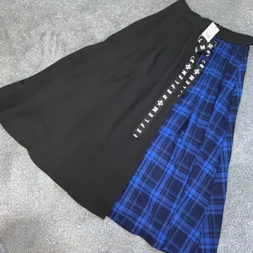 REFLEM 플리츠 레이어 숏팬츠 롱 스커트 미사용