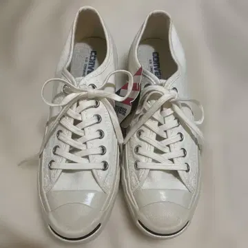 Jack Purcell 화이트 스니커즈 Dessin 콜라보 23cm