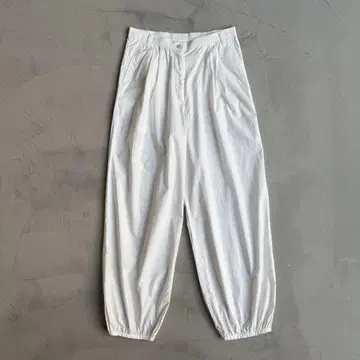DRIES VAN NOTEN 코튼 턱 벌룬 팬츠 34 라이카기