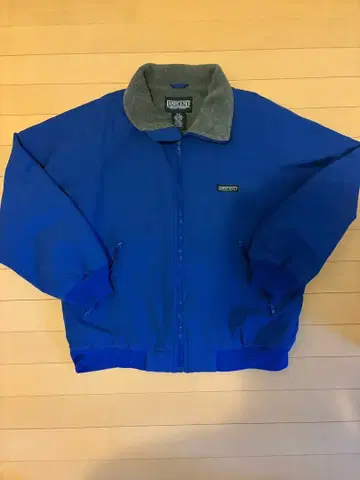 랜즈엔드 웜 자켓 파랑