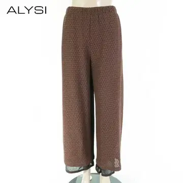 새상품 알리시 ALYSI 코튼팬츠 40 EPT1079 M사이즈
