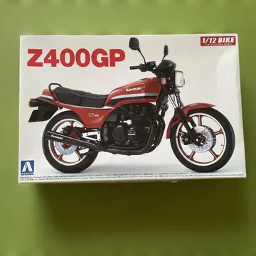[ 미개봉 ] Kawasaki Z400GP 1/12 모델 키트 1982년