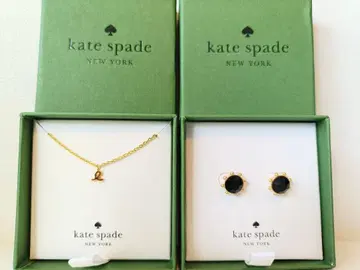 [ 미사용 새상품 ] kate spade 귀걸이 세트 & 목걸이 세트