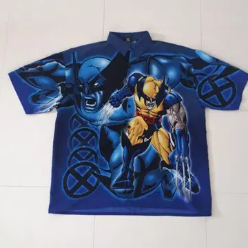 MARVEL 마블 울버린 반팔 셔츠