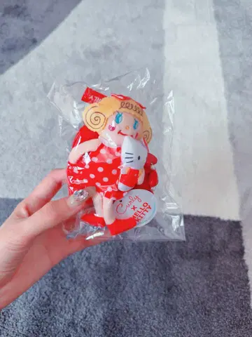 컬리 컬렉션 헬로키티 마스코트 참
