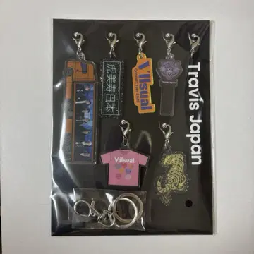 TravisJapan VIIsual 완전 생산 한정판 키링 & 백참