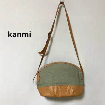 칸미 숄더백 가마구치형 지퍼 대용량