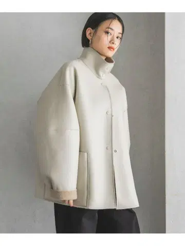 [ 완판템 ] 무스탕 리버블루종 A part by 아파트바이 자켓