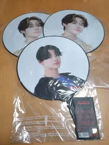 enhypen 니키 부채x3