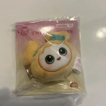 TWICE LOVERYS 봉제 인형 헤어핀 지효 지브리 GIGO 한정판