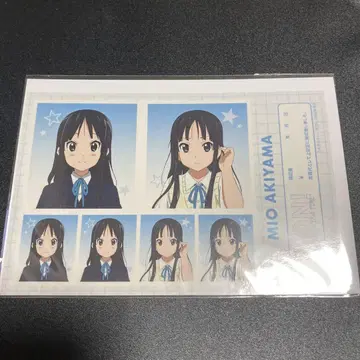 케이온 마네키네코 증명사진풍 스티커 아키야마 미오