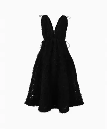 bibiy. NOELLE SHEER DRESS 블랙 택 포함 새상품 정품