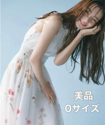 SNIDEL 백리본 쉬폰 원피스 0 사이즈