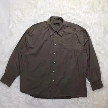 JOSEPH&FEISS 90s 긴팔 셔츠 캐나다제 와이드 칼라 브라운