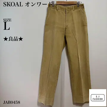 [ 하자품 ] SKOAL 온워드 빈티지 코듀로이 카멜 L