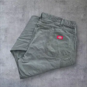 디키즈 덕 페인터 팬츠 그린 W40 L30 00s