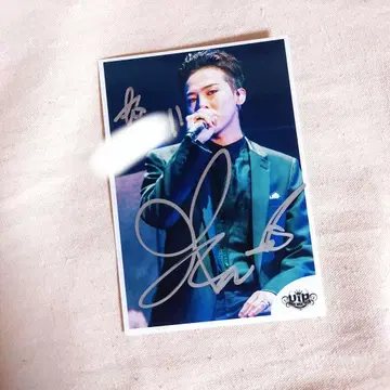 BIGBANG 빅뱅 지드래곤 GD 친필 지용 G-DRAGON