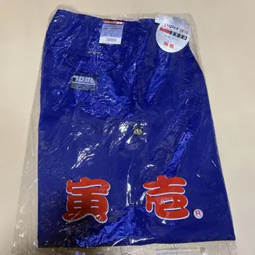 도라이치 니카 바지 파랑