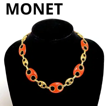 MONET 모네 빈티지 vintage 목걸이 빅 사이즈 골드