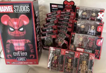 MARVEL BE@RBRICK 베어브릭 페어 박스 라스트 원 세트