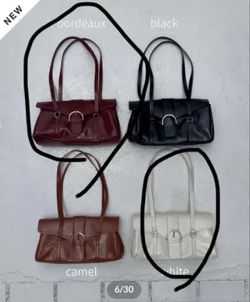 sudo front belt bag [ medium ] 보르도 화이트
