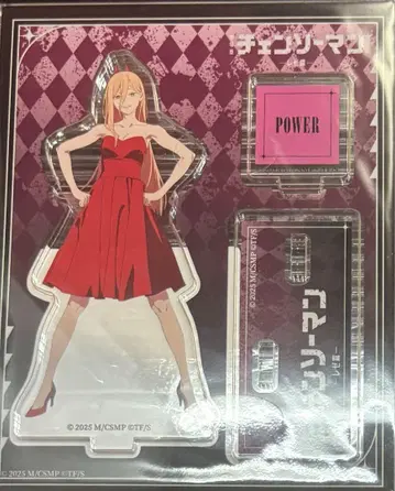체인소 맨 극장판 레제편 파워 아크릴 스탠드 TSUTAYA 시부야