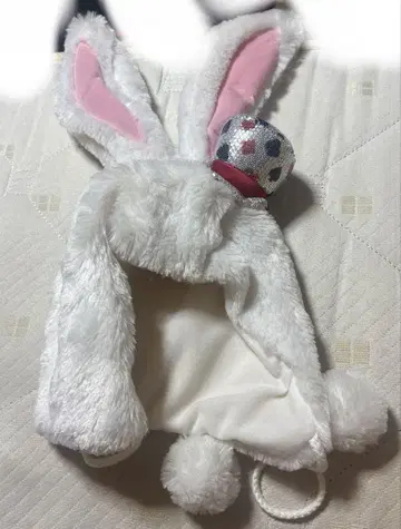 디즈니 팬캡 화이트래빗 흰 토끼