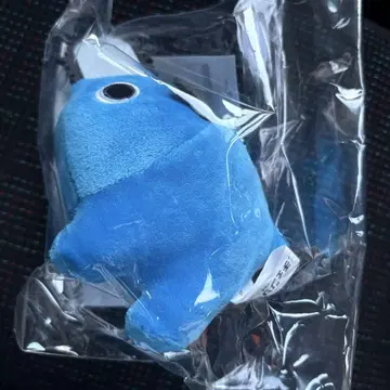 체인소 맨 레제 편 로손 봉제 인형 키링 포치타 파랑